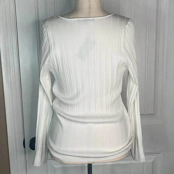 I.N.C. INTERNATIONAL CONCEPTS
Women's Chain-Detail Ribbed Sweater/ White XL - Picture 7 of 10